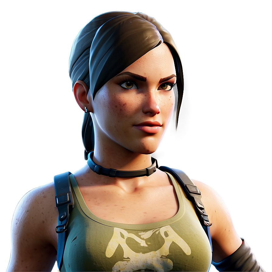 Fortnite Lara Croft Signature Look Png Aaj41