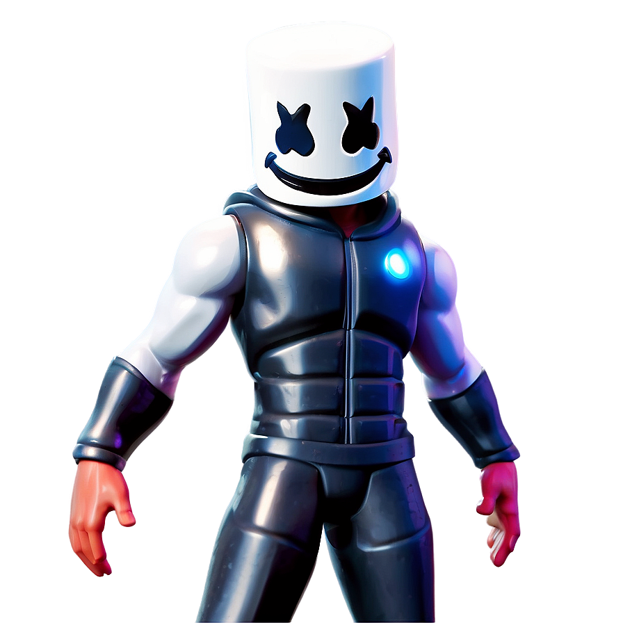 Fortnite Marshmello Action Figure Png Rku