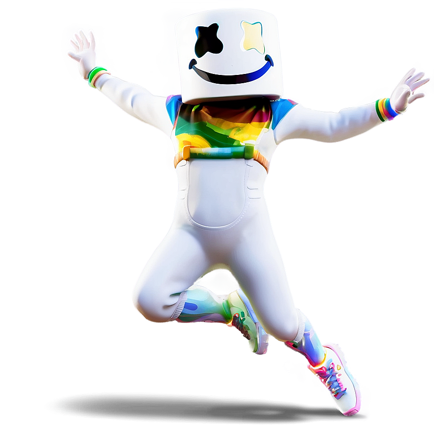 Fortnite Marshmello Victory Pose Png 98