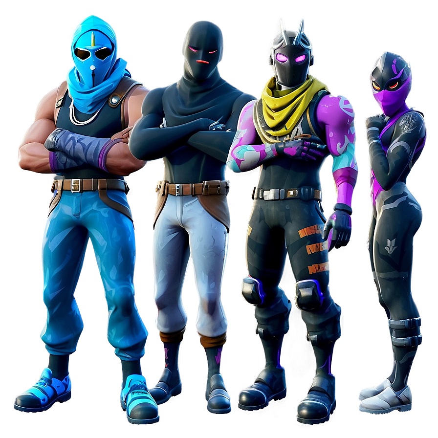 Fortnite Skins Collection Png Gxj1