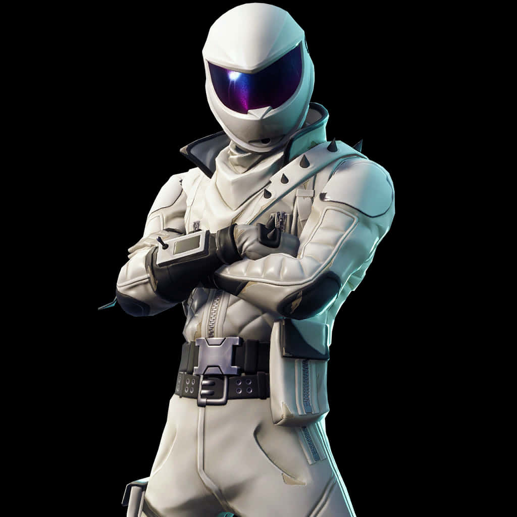 Fortnite Whiteout Skin Pose