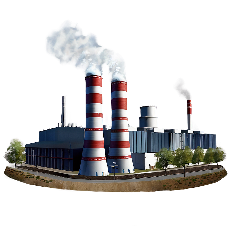 Fossil Fuel Power Plant Png 5