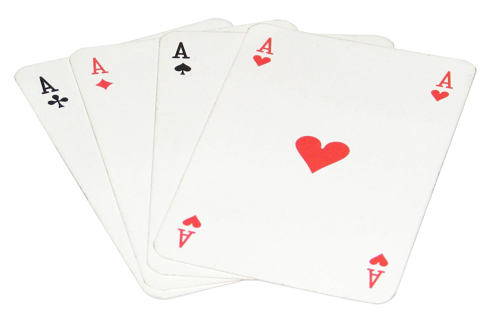 Four Aces Playing Cards