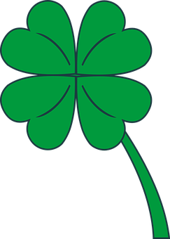 Four Leaf Clover Graphic