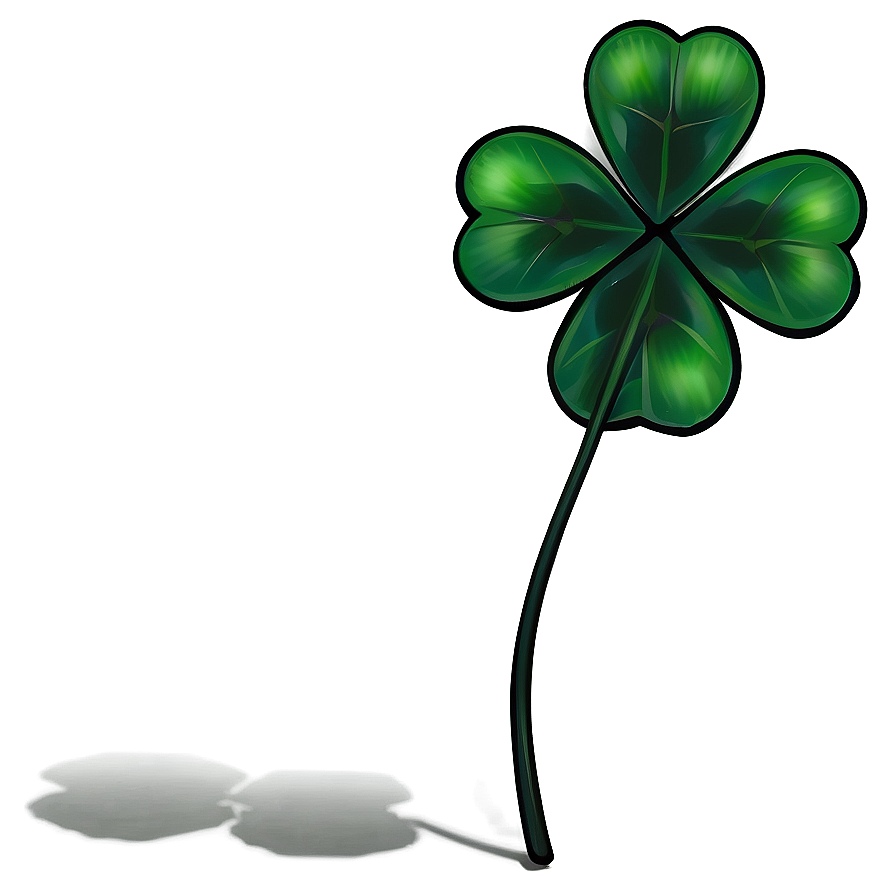 Four Leaf Clover Graphic Png 05252024