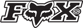 Fox Racing Logo Blackand White