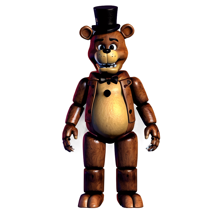 Freddy Fazbear 3d Model Png Beq