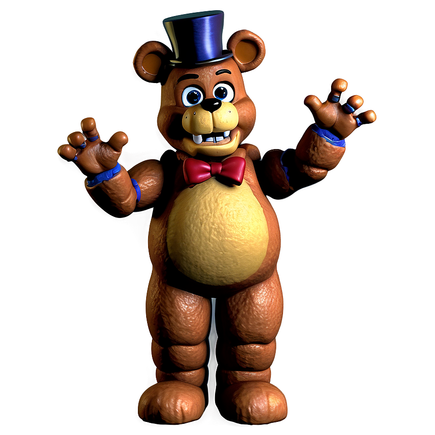 Freddy Fazbear Celebration Pose Png Sew51