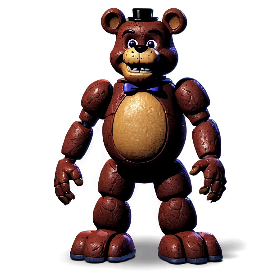 Freddy Fazbear Character Art Png Wdd