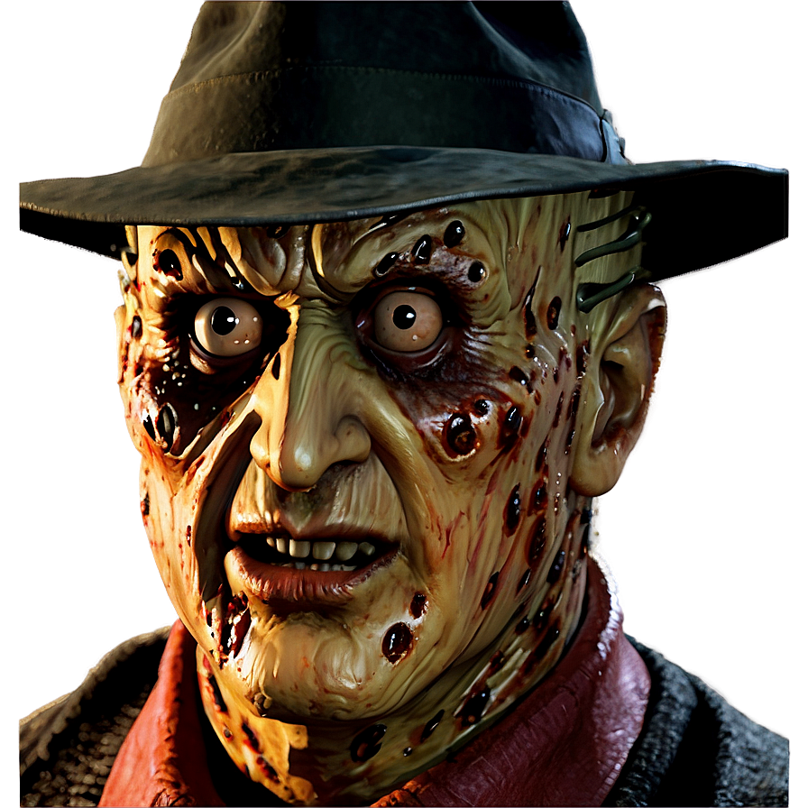 Freddy Krueger Burned Face Png Pgc76