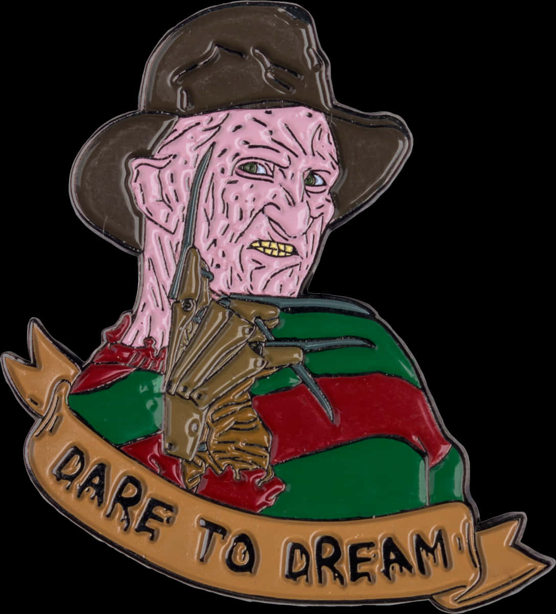 Freddy Krueger Dareto Dream Pin