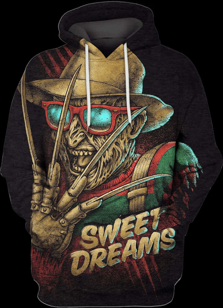 Freddy Krueger Sweet Dreams Hoodie