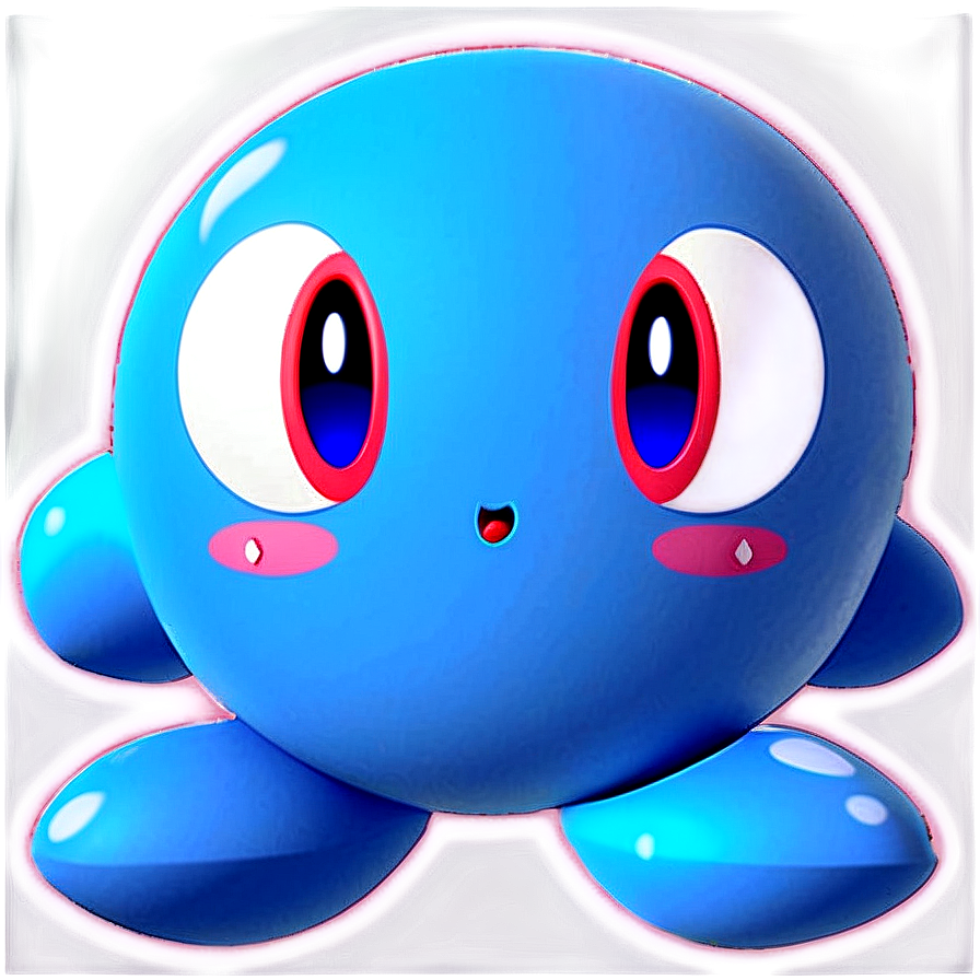 Free Kirby Blue Png Download Link Oup