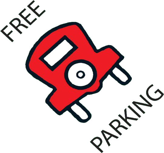 Free Parking Sign Graphic