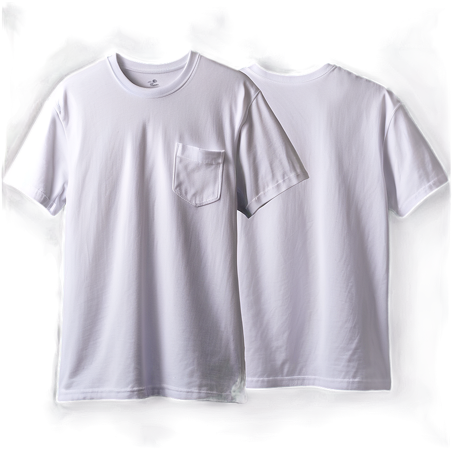 Free White T-shirt Template Mockup Png 06132024