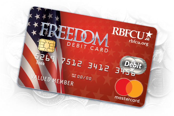 Freedom Debit Card R B F C U Mastercard