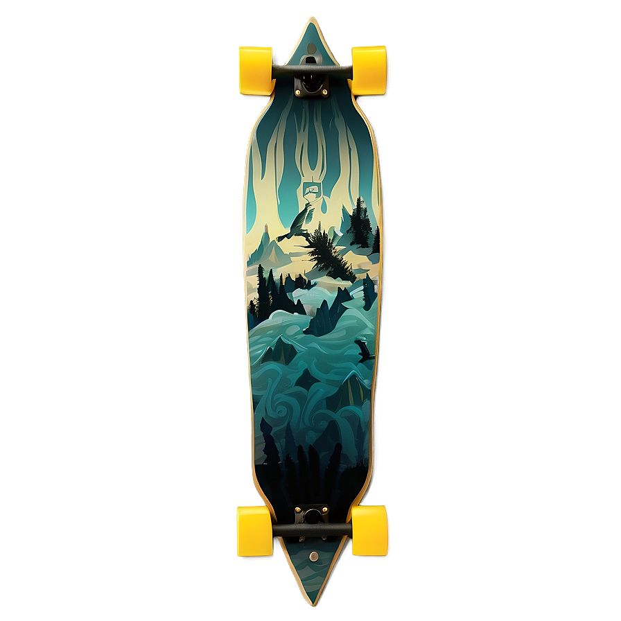 Freeride Longboard Png 06272024