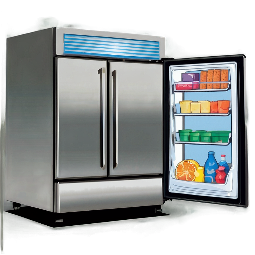 Freezer Vector Graphic Png 06212024