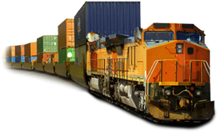 Freight Train Cargo Transportation