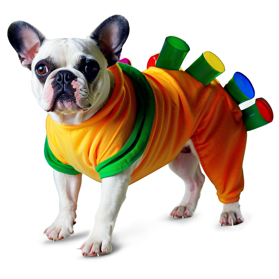 French Bulldog In Costume Png 06202024