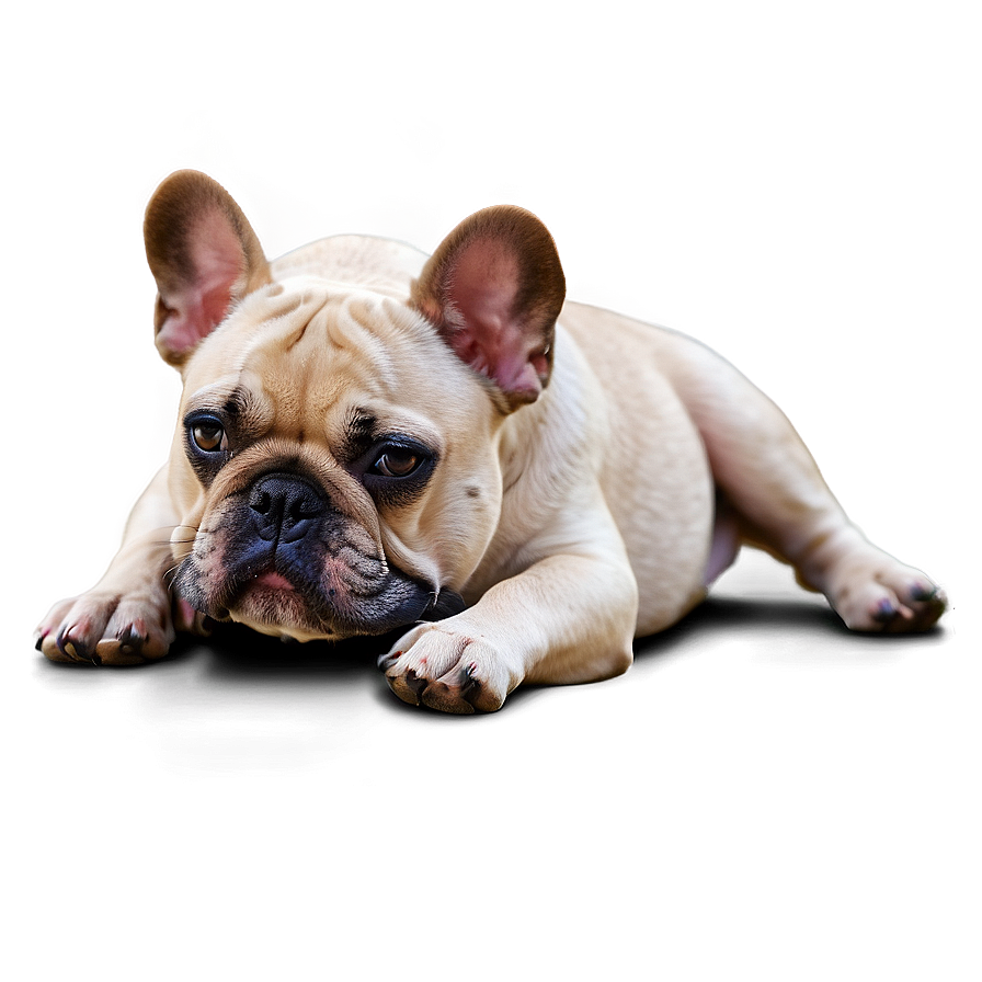 French Bulldog Lying Down Png 46