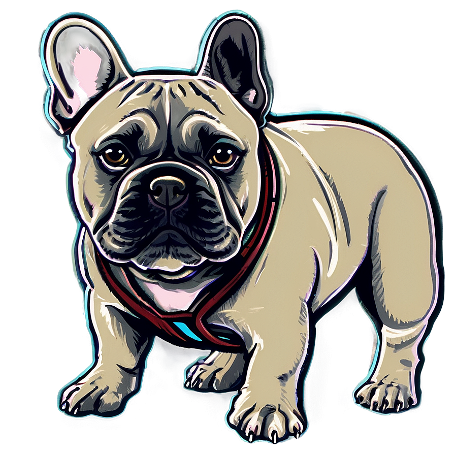 French Bulldog Outline Png 96