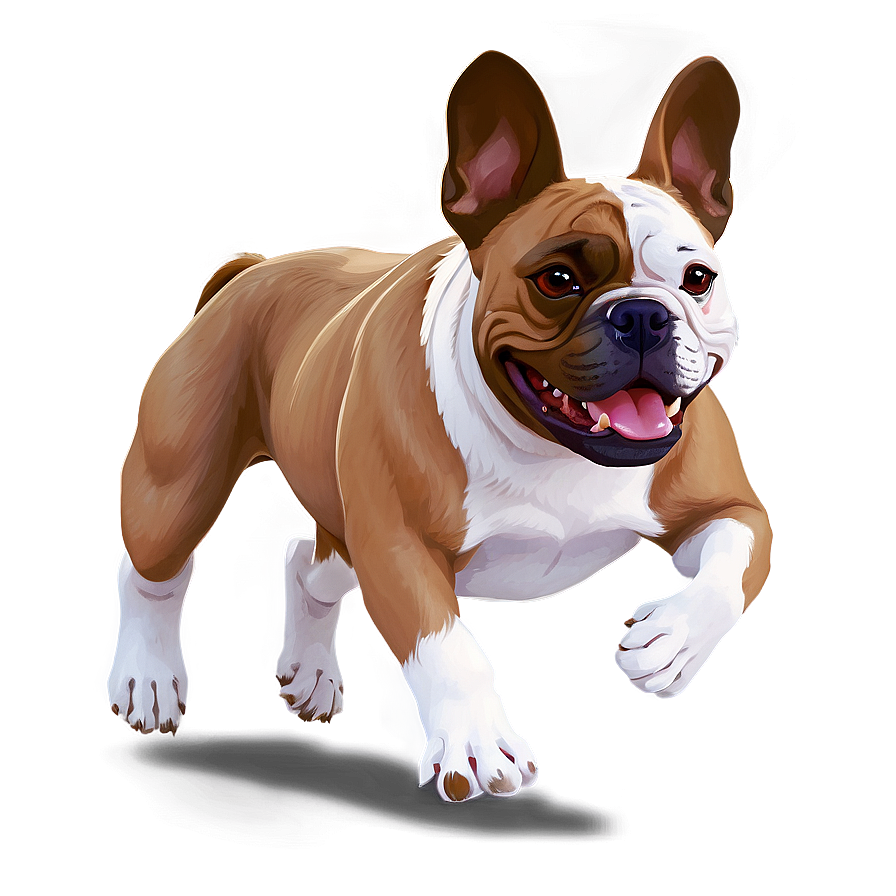 French Bulldog Running Png Kjx37