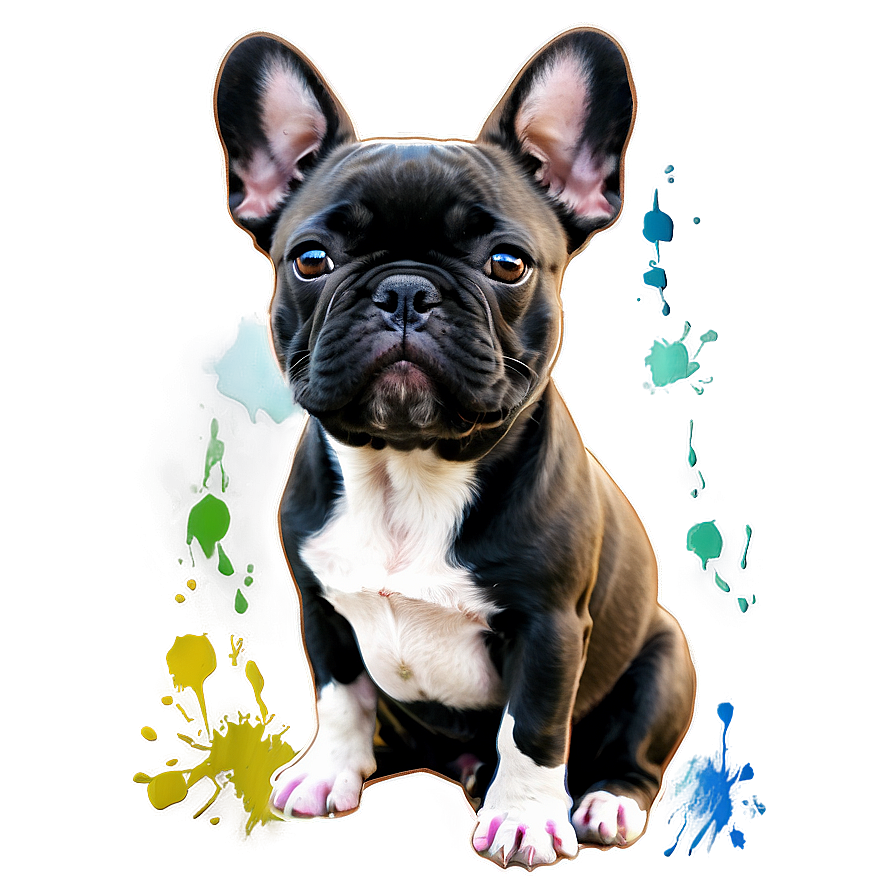 French Bulldog Watercolor Png 06202024