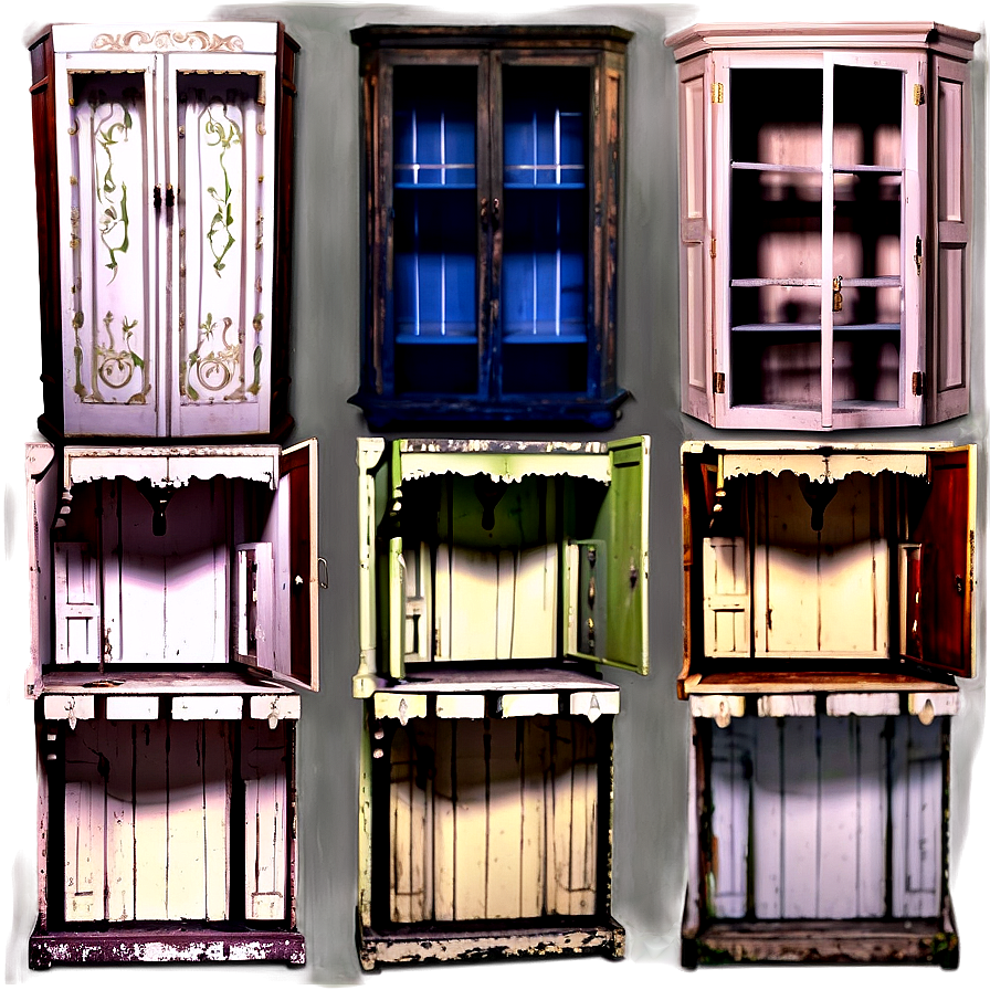 French Country Cabinet Png 06122024