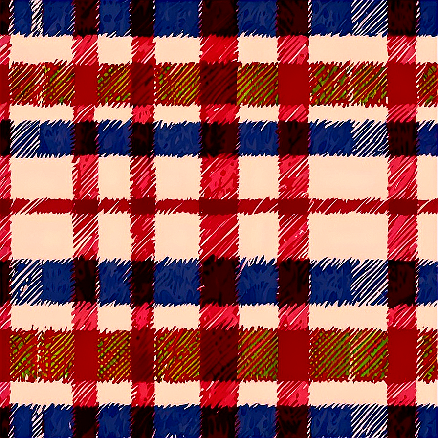 French Country Plaid Png Kjh