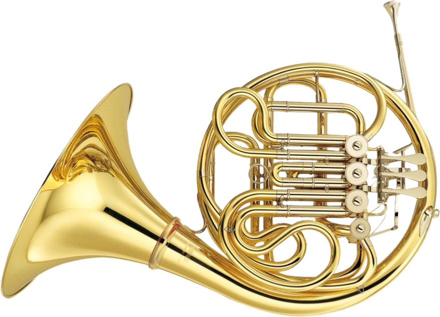 French Horn Musical Instrument