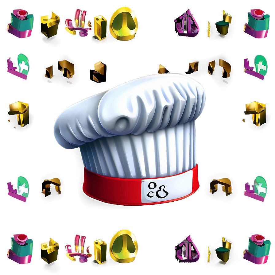 French Style Chef Hat Png 64