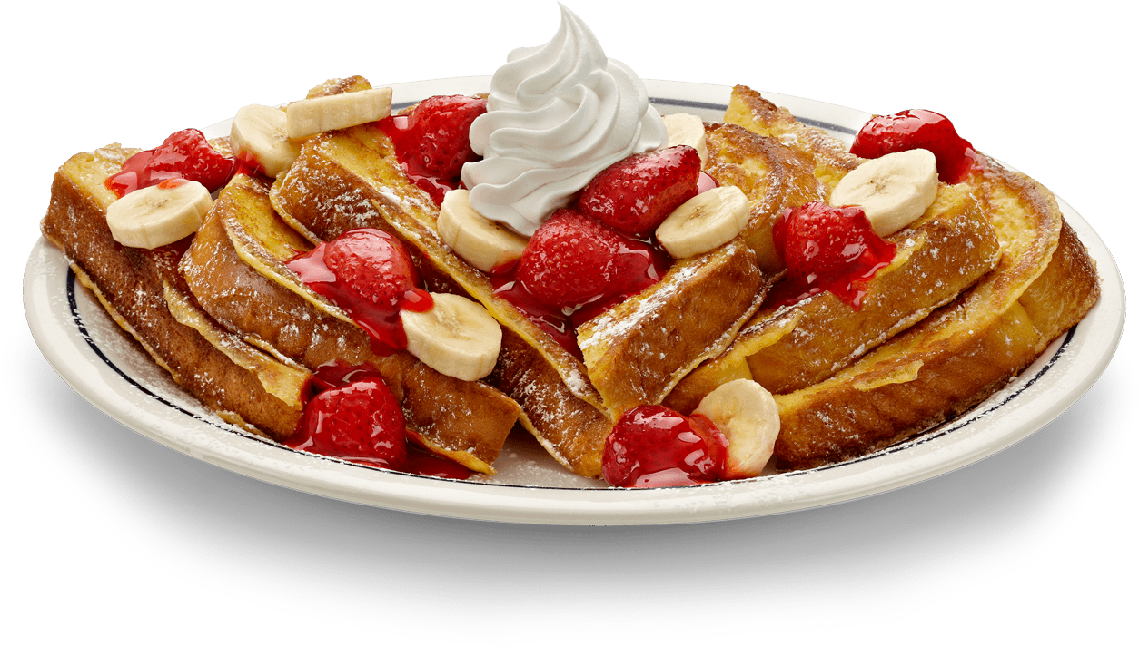 French Toastwith Fruitand Whipped Cream