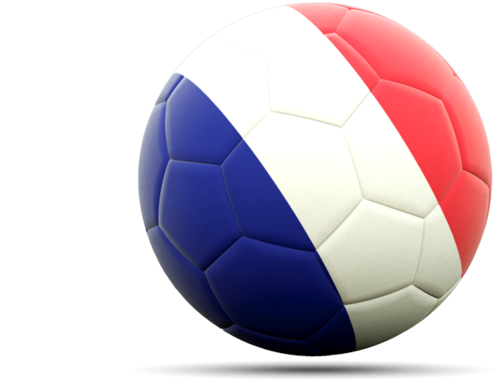 French Tricolor Soccer Ball