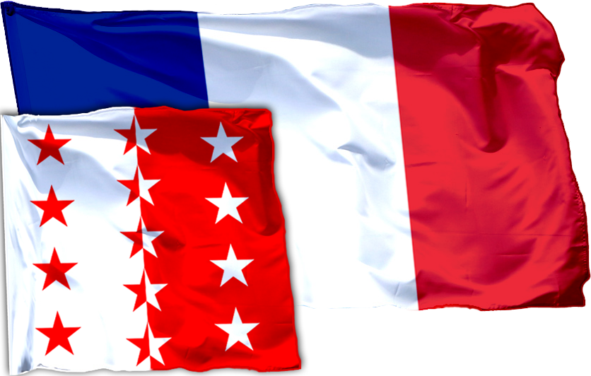 French Valais Flag Fusion