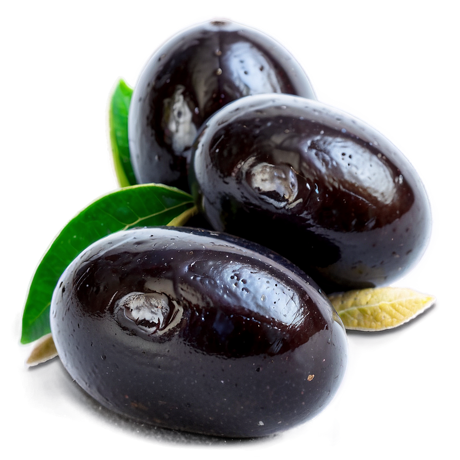 Fresh Black Olives Png 23