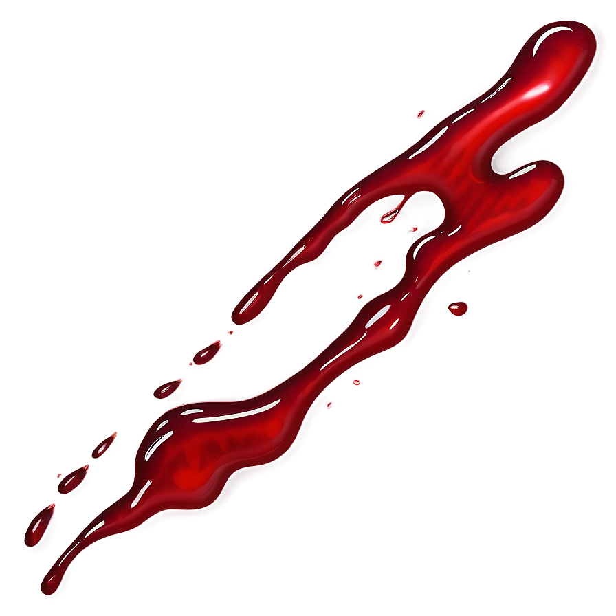 Fresh Blood Splatter Png 04302024