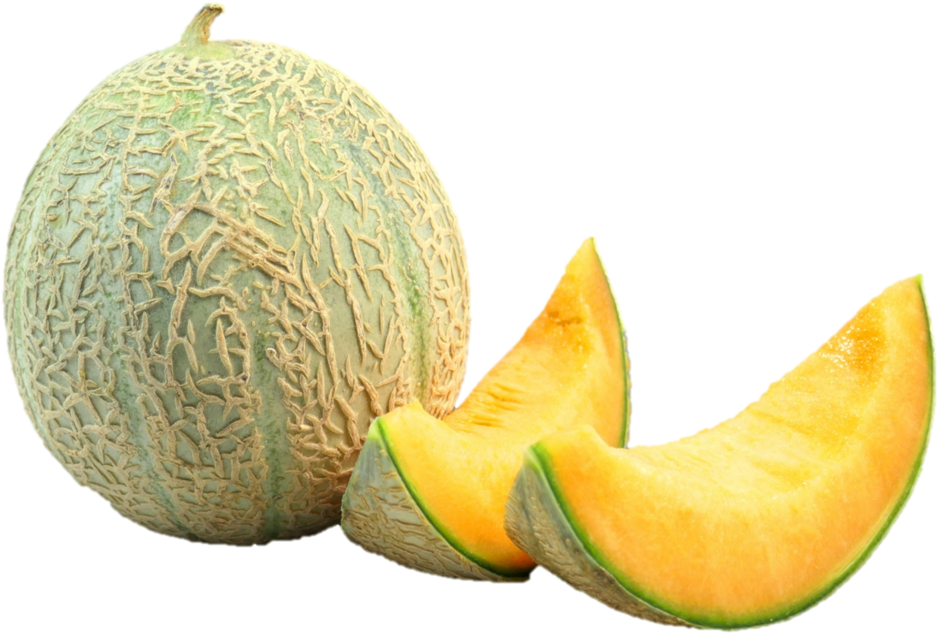 Fresh Cantaloupeand Slices.png