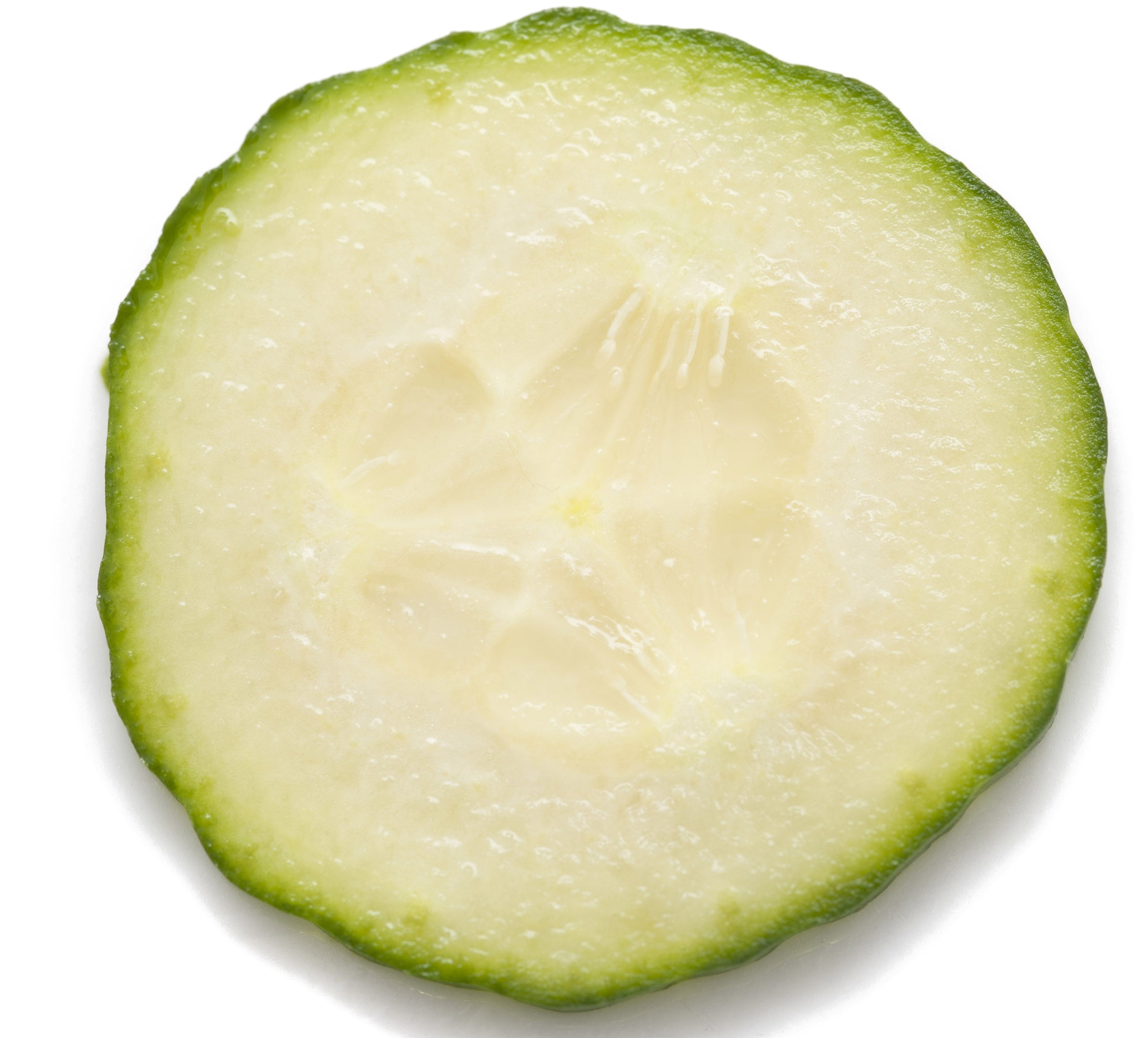 Fresh Cucumber Slice Closeup.png