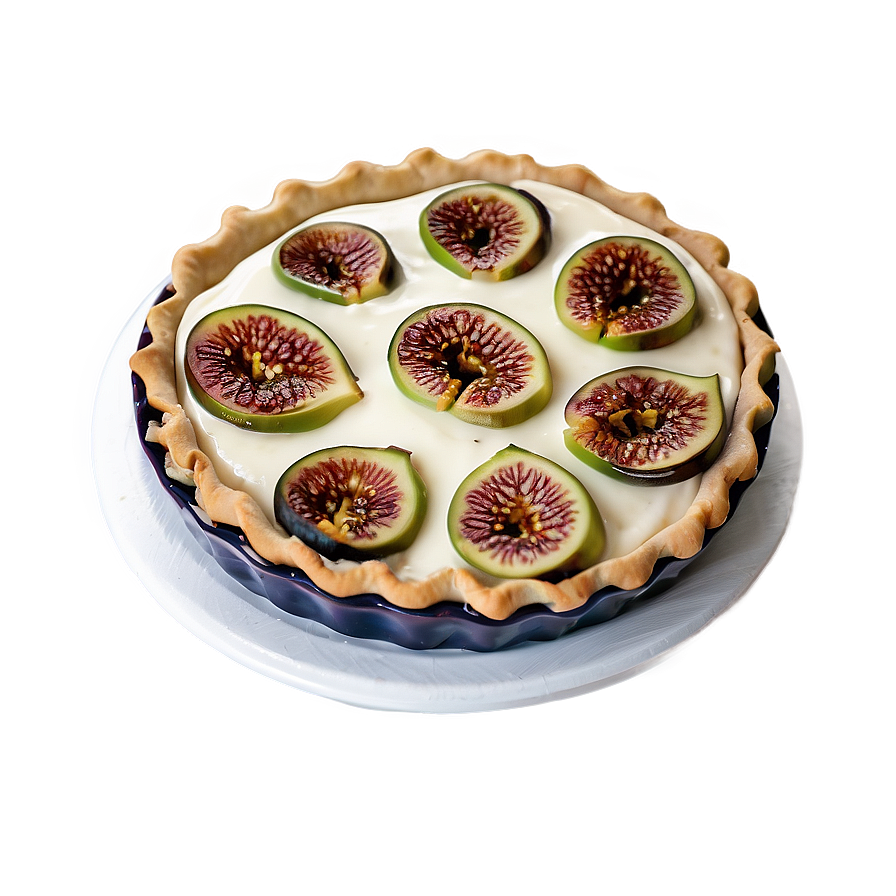 Fresh Fig Pie Png 05232024