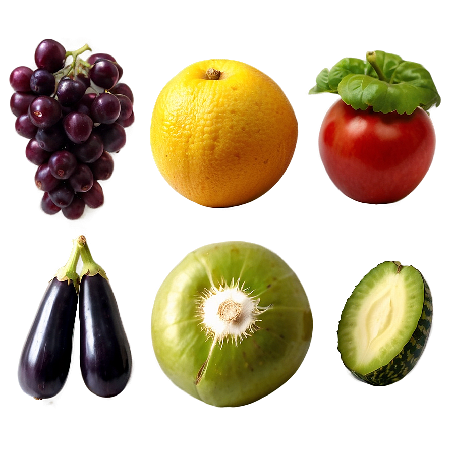 Fresh Fruits And Vegetables Picture Png 1