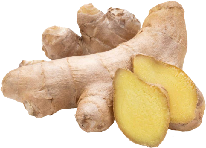 Fresh Ginger Root Slices.png