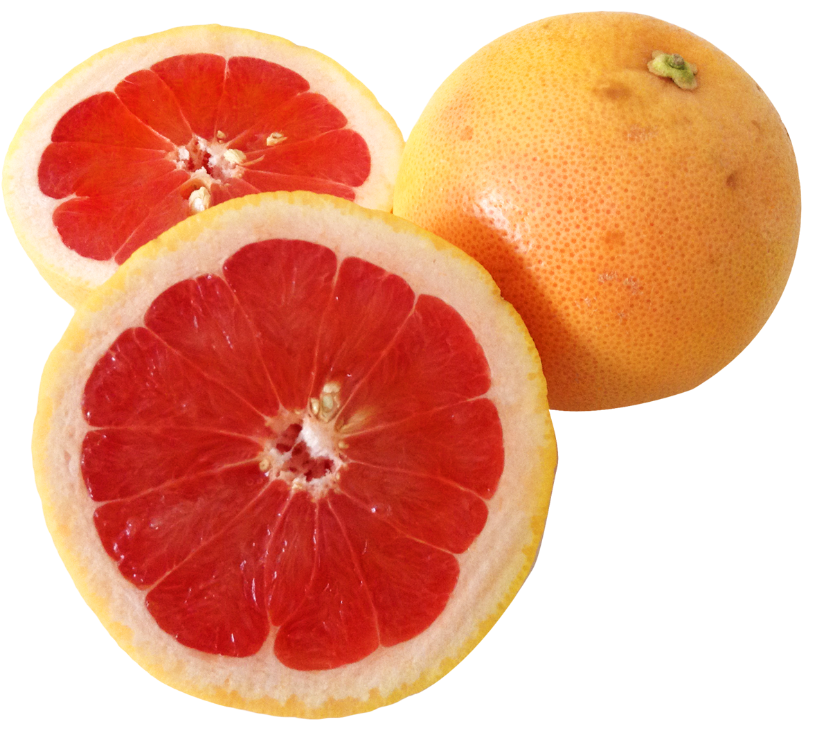 Fresh Grapefruit Slicesand Whole.png