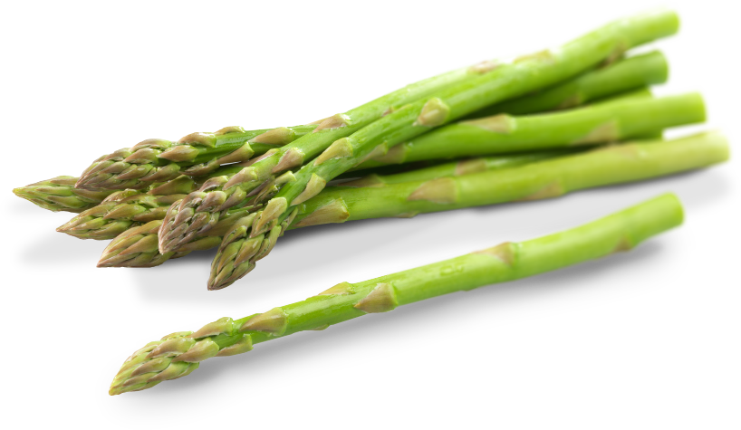 Fresh Green Asparagus Bunch.png