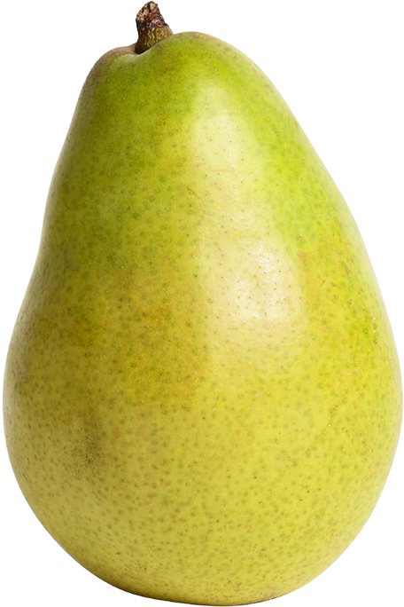 Fresh Green Pear Isolated