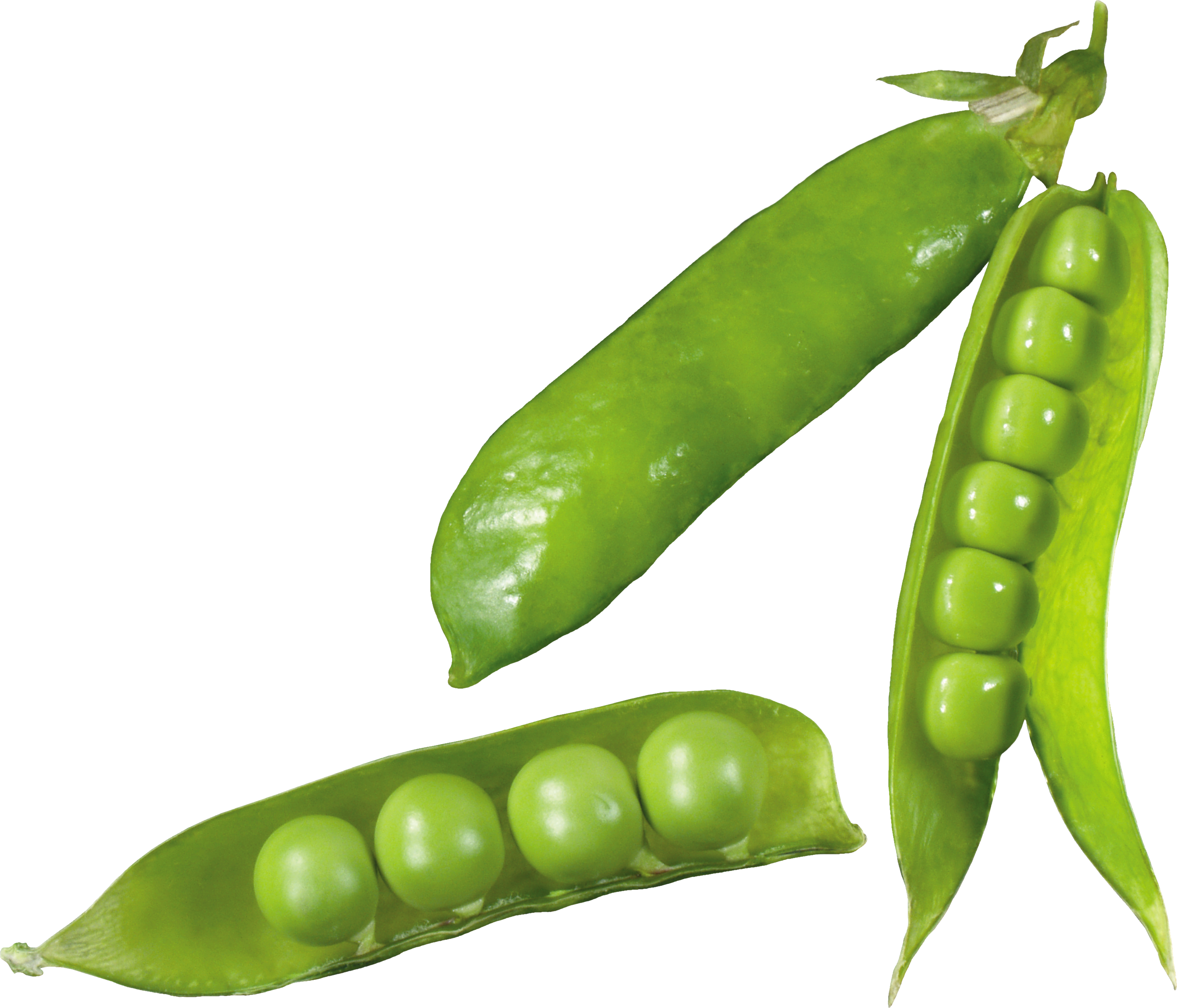 Fresh Green Peas Pods Transparent Background