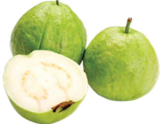 Fresh Guava Fruit Cutand Whole