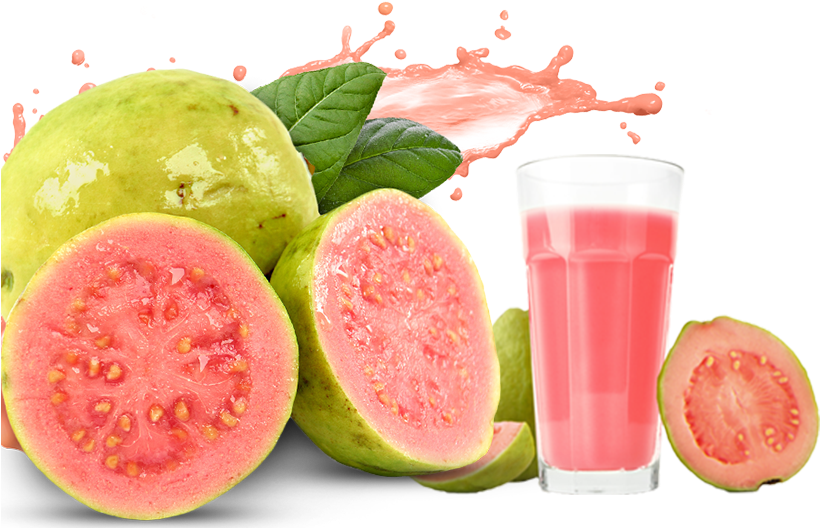 Fresh Guavaand Juice Splash