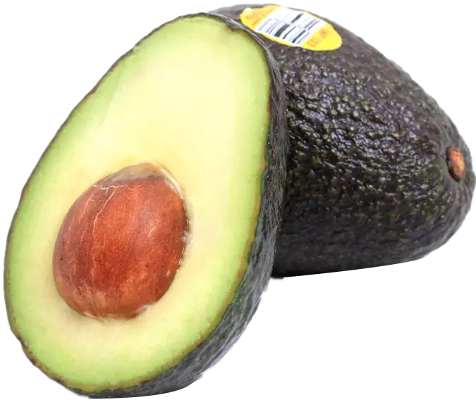 Fresh Halved Avocado With Pit