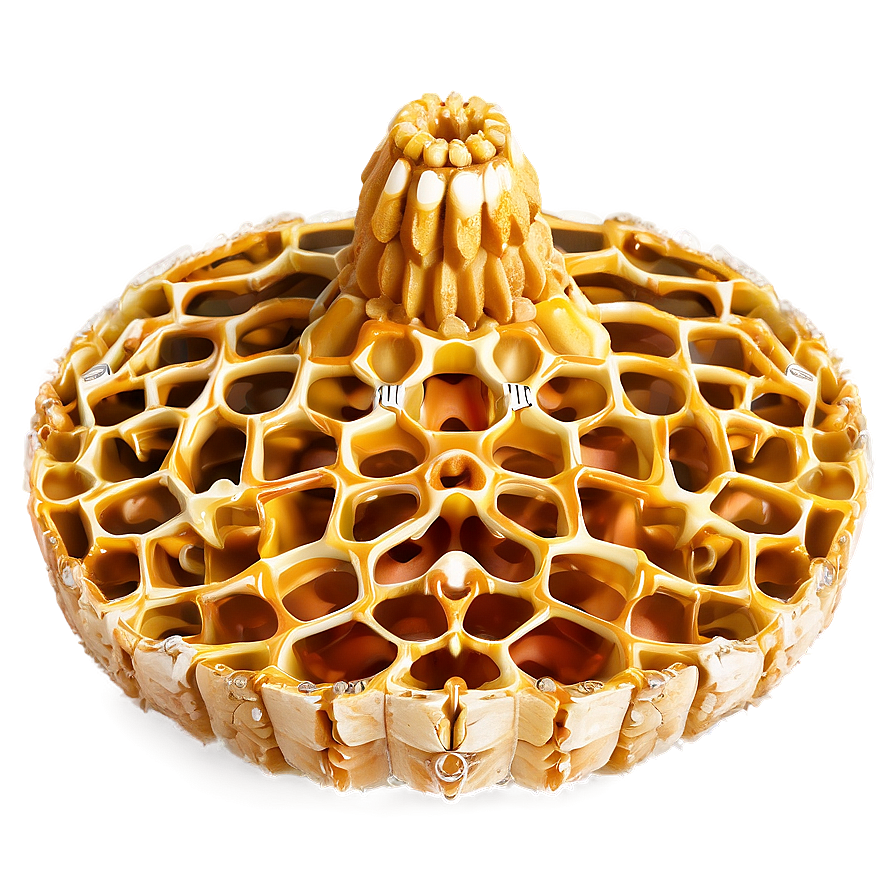 Fresh Honeycomb Piece Png 4